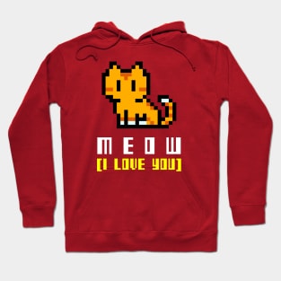 Meow I love you Hoodie